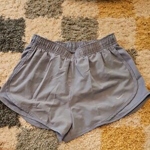 Nike Light Blue Women's Athletic Running Shorts